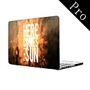 Here Comes The Sun Design Full-Body Protective Plastic Case for MacBook Pro 13