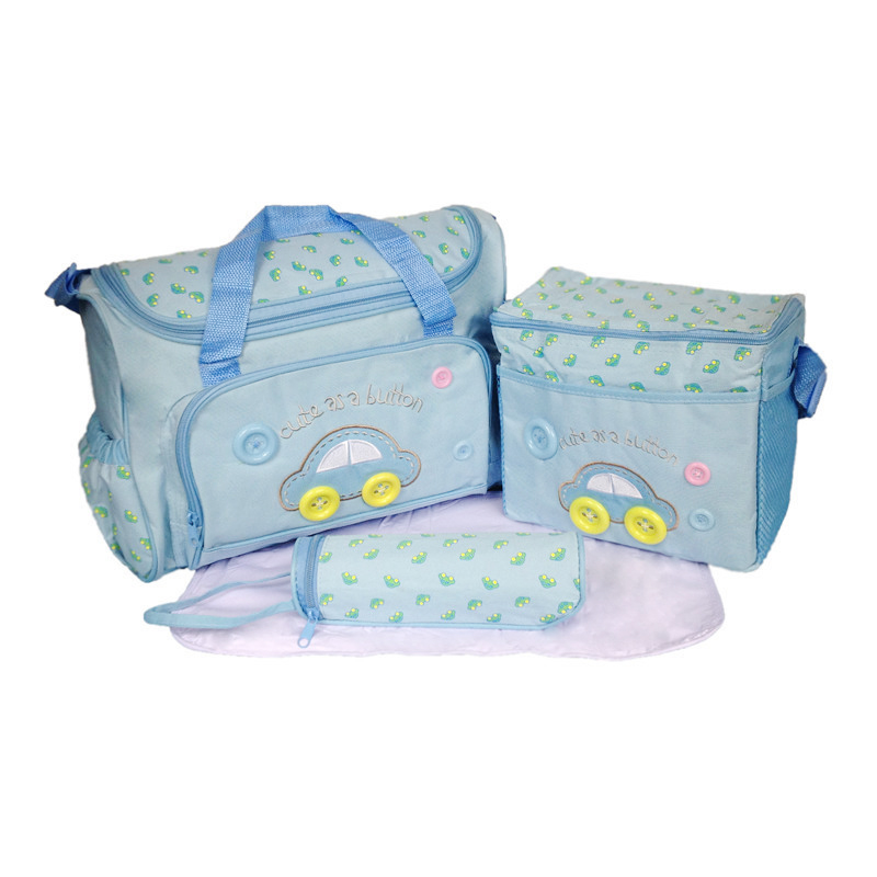 4 In 1 Convenient Large Capacity Diaper Bags Set