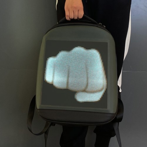 Écran couleur LED sac à dos personnalisable sac de voyage sac d'école