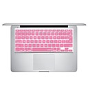 Rose Silicon couverture de peau clavier portable pour MacBook PRO MacBook Air en français Mise en page