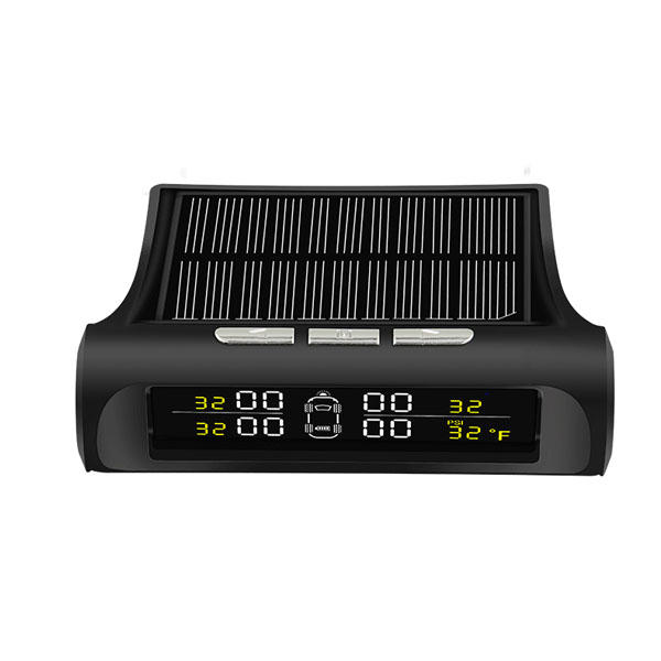 VC611 Externe Temperaturwarnung Reifendrucküberwachungssystem Alarm mit Solaranzeige