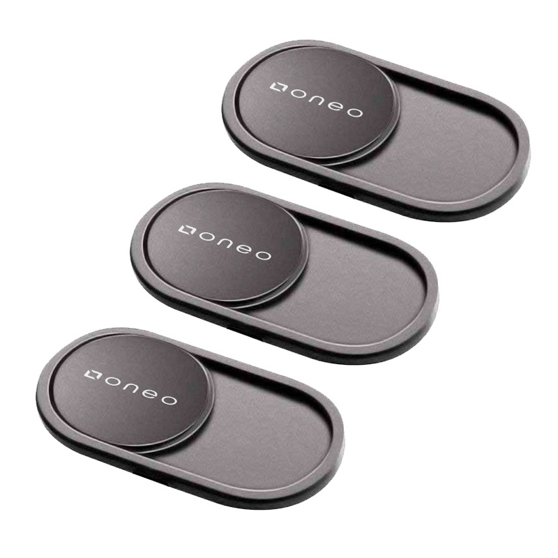 oneo Secure Webcam & Smartphone Camera Cover - 3 Pack