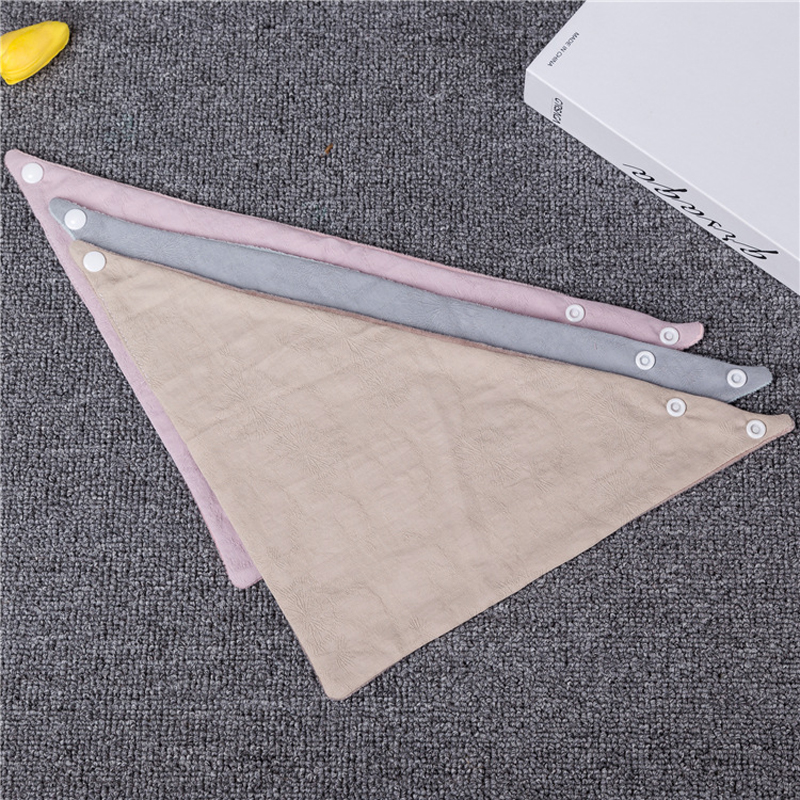 3-pack Waterproof Double-layer Solid Bibs