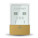 COMFAST CF-WU715N 150Mbps 802.11n/g/b Mini USB WiFi Wireless Adapter Network LAN Card (Golden)