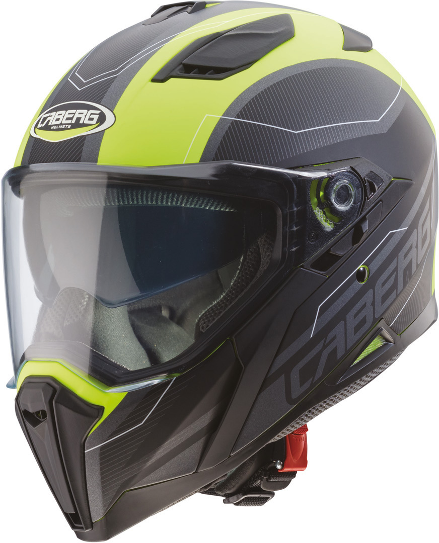 Caberg Jackal Supra Casque Noir Jaune M