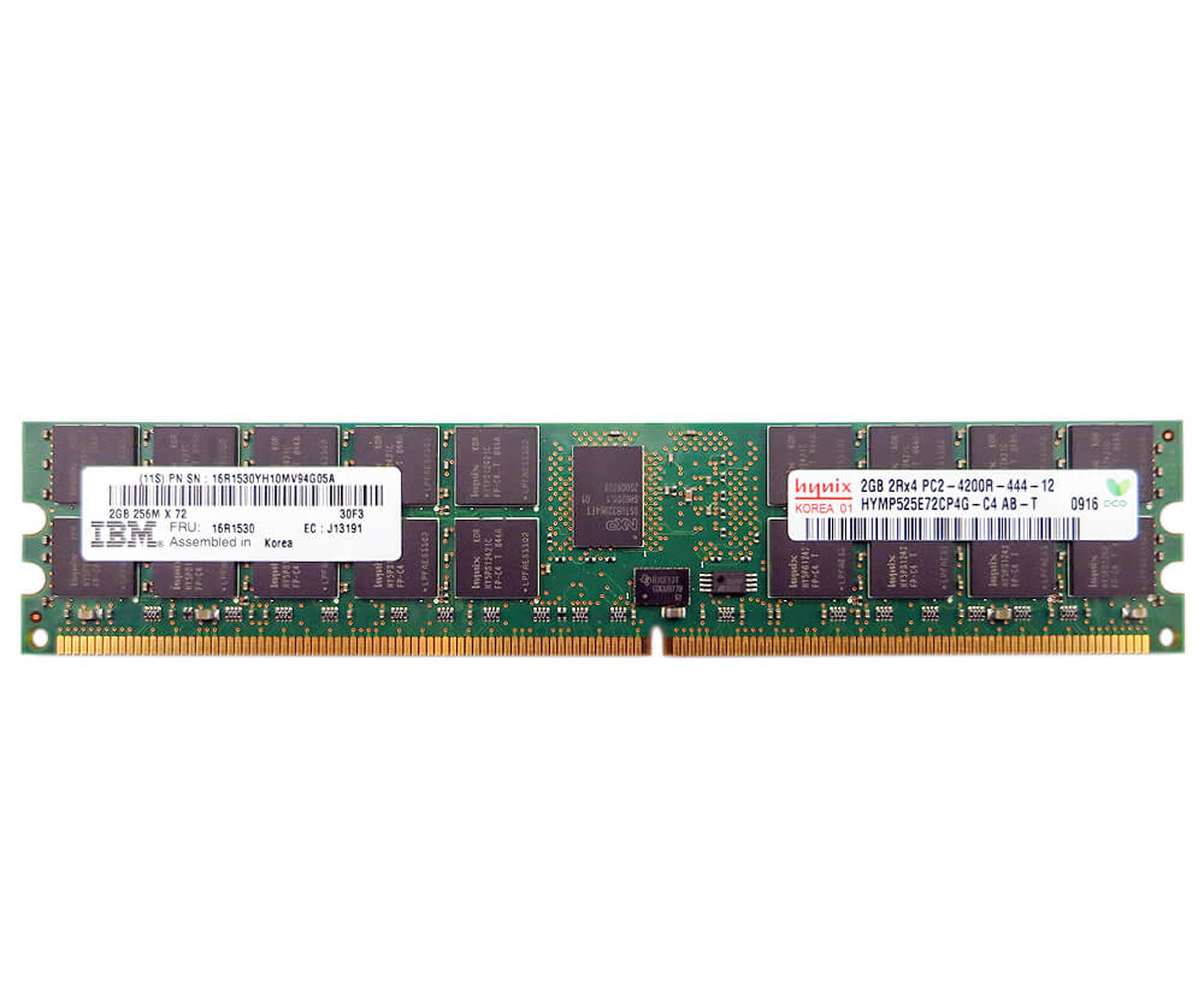 IBM 16R1530 Memory - 2 GB - PC-4200 - DIMM 240-PIN - DDR2 SDRAM