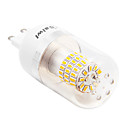 G9 5W 60xSMD 3014 350LM 2500-3500K Warm White Light LED Corn Bulbs Silver-Wire (AC 85-265V)