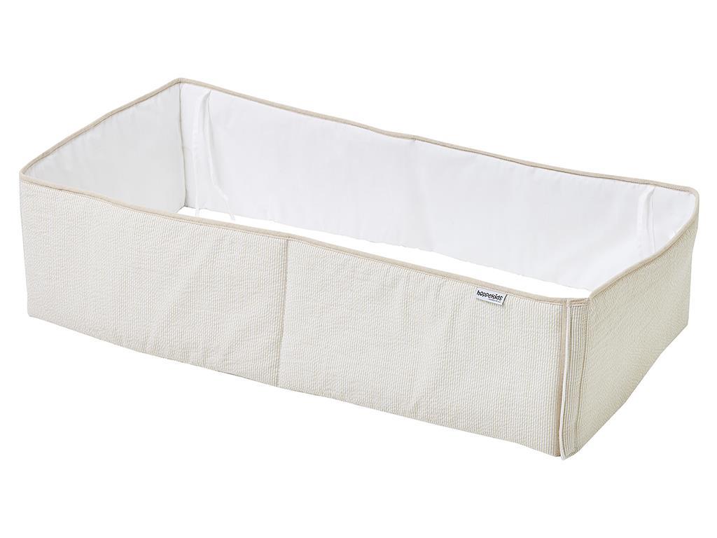 Nestchen für Babybett Rosa, Blau oder Beige 60x120cm, Hoppekids