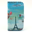 Balloon Eiffel Tower Pattern Soft Case for Samsung Galaxy Core I8262