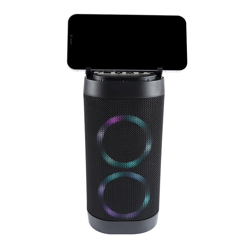 Bakeey T2 Bluetooth 5.0 Halter Outdoor Lautsprecher Wasserdichter HiFi Bass Sound Subwoofer Unterstützung USB TF FM