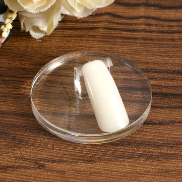 Clear Nail Art Practice Frame Training Display Manicure Tools Butterfly Acrylic Showing Holder