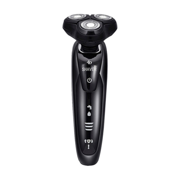 men's 4d electric shaver 4 in 1 beard trimmer rechargeable razor for men shaving machine face care electric shaver
