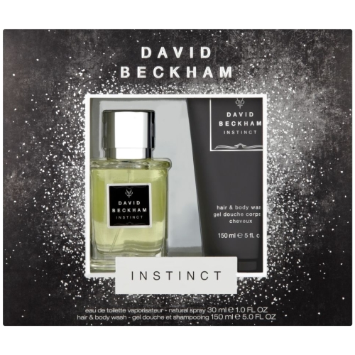 David Beckham Instinct Gift Set (Eau de Toilette 30ml + Hair & Body Wash 150ml)