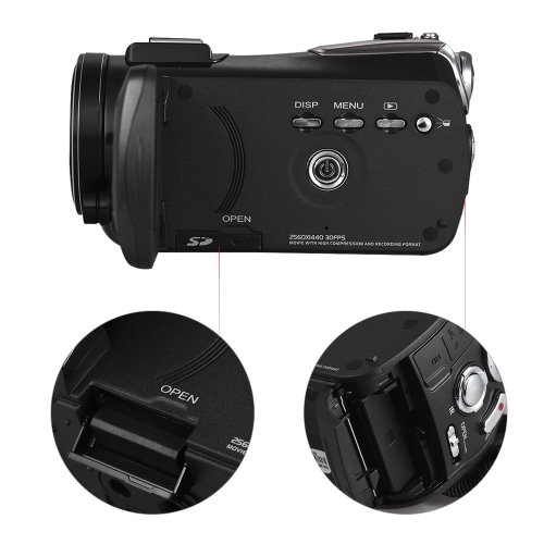 Enregistreur vidéo numérique Andoer AC3 4K UHD 24MP Caméscope