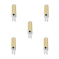 5pcs 10 W LED Corn Lights 1000 lm G9 T 152 LED Beads SMD 3014 Dimmable Warm White Cold White 220-240 V / 5 pcs