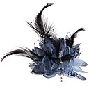 multicouche plume de mousseline de soie perlée carnaval casque
