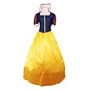 manches courtes neige princesse blancamp;longuette costume satin de cosplay