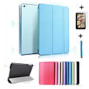Coque Pour Apple Avec Support / Veille / Déverrouillage Automatique / Origami Coque Intégrale Couleur Pleine Dur faux cuir pour iPad Air / iPad 4/3/2 / iPad Mini 3/2/1 / iPad (2017)