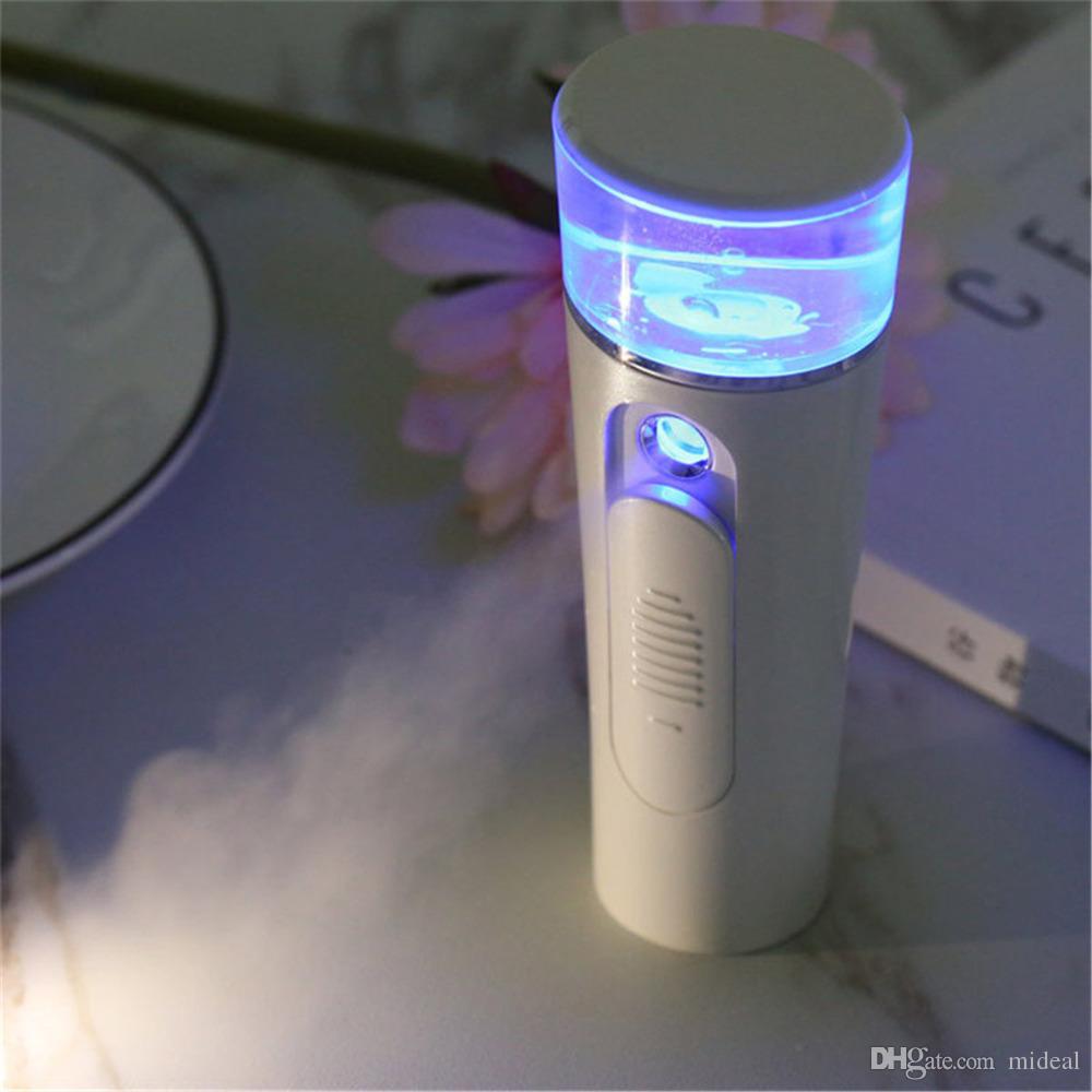 High Quality Portable Face Spray Bottle Nano Mister Facial Hair Steamer Ultrasonic Ozone Face Sprayer Cold Beauty Hydrating Skin Care Tools