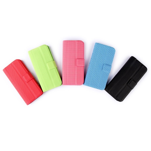 Magnetic Smart-Flip Handy Schutzhülle Multifunktionale Folding Halter Kopfhörer Wickler für iPhone 5 Pink