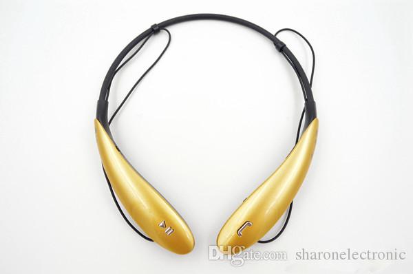 Stereo HBS-800 Wireless Bluetooth Headset Earphone Music Sport Neckband TONE for Cellphones 6PLUS Samsung note 4 etc