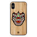 Case For Apple iPhone XS Max / iPhone 6 Pattern Back Cover Cartoon Hard Wooden for iPhone XS / iPhone XR / iPhone XS Max