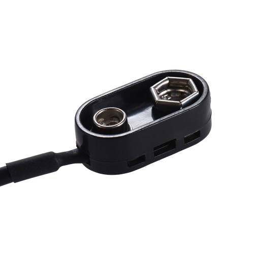 Clip 3pcs 9V Battery Converter snap connecteur 2.1mm * 5.5mm Femme Fiche pour Effet Guitare One Power Supply spot