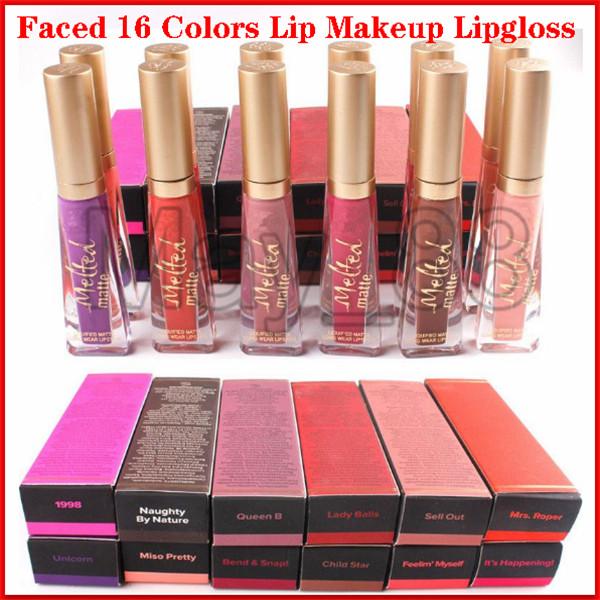 2020 brand new melted matte liquid lipsticks 16 colors to genuine quality liquid lipgloss long wear creamy lip glosses faced makeup