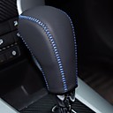 Xuji ™ noir de changement de vitesse vraie couverture de bouton de cuir pour Chevrolet Cruze Chevrolet Captiva automatique