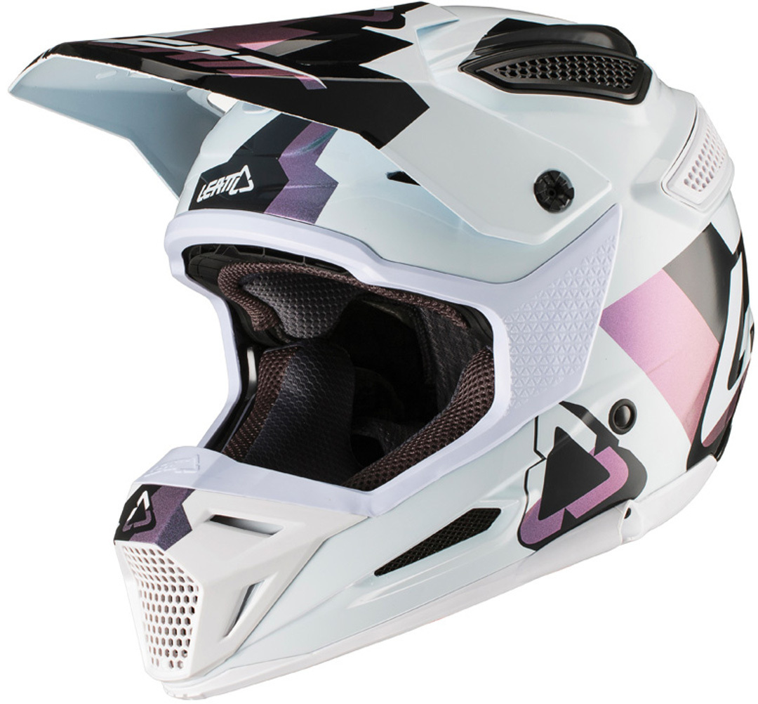 Leatt GPX 5.5 Composite V19.1 Motocross Helmet, black-white, Size XL, black-white, Size XL