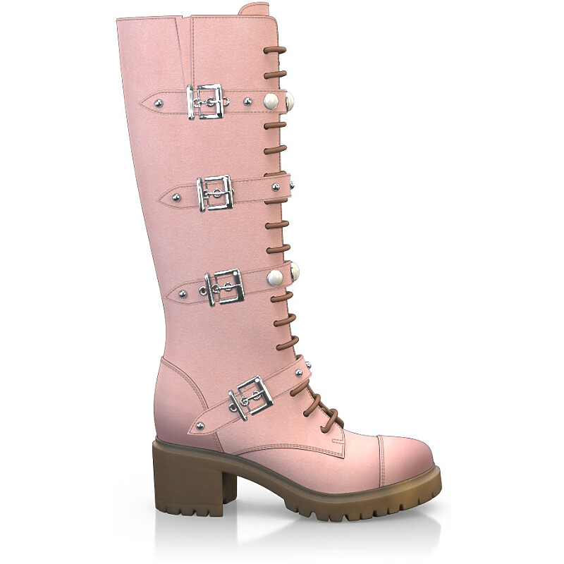 Bottes Hautes à Lacets 4046