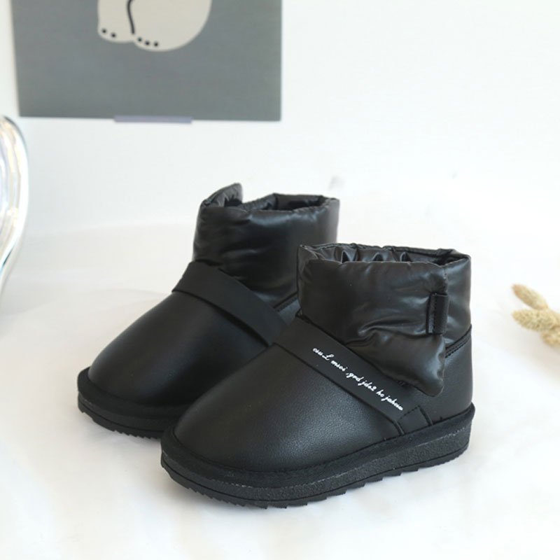 Baby / Toddler Girl Trendy Solid Warm Snow Boots