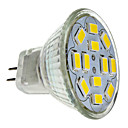 MR11 6W 12x5730SMD 550-570LM 2700-3000K Warm White Light LED Spot Bulb (12V)