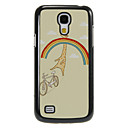 Rainbow and Giraffe Pattern AluminumPlastic Hard Back Case Cover for Samsung Galaxy S4 Mini I9190