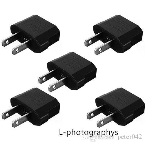 European EU to US USA Travel Power Charger Adapter Plug Outlet Converter 1000pcs