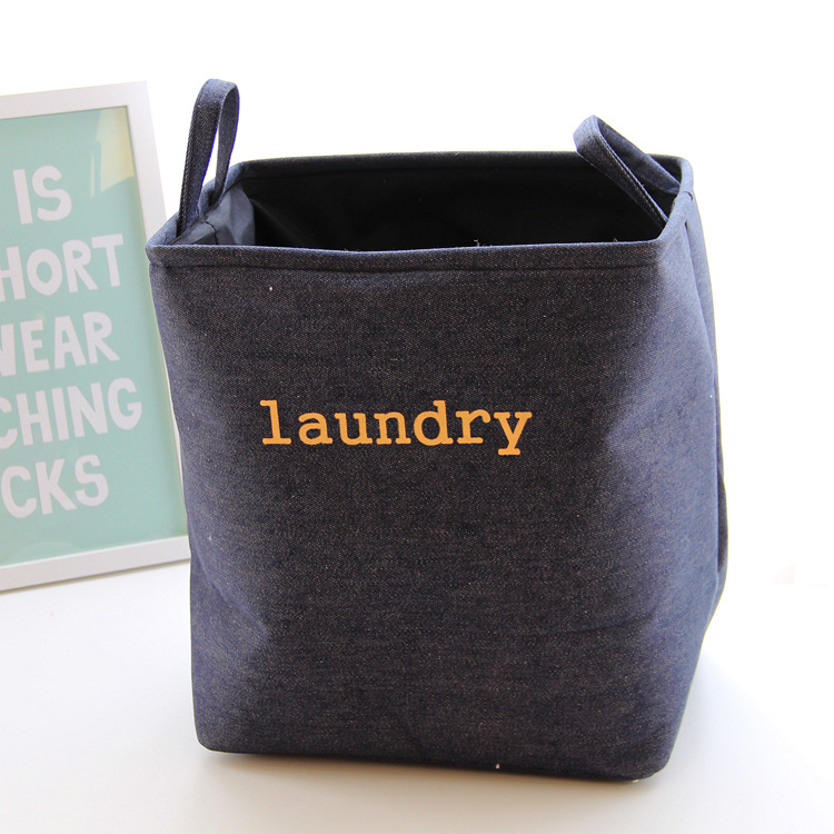 Trendy Solid EVA Laundry Basket
