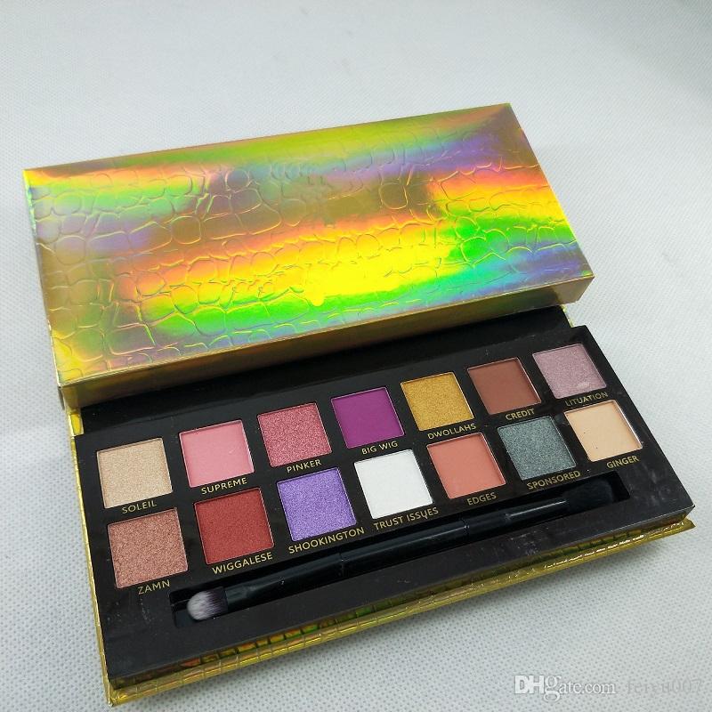 2018 New est Hot makeup Palette Brand Eye shadow 14colors Eyeshadow palette Free shapping
