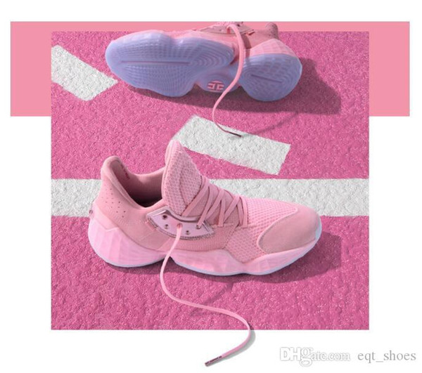2019 Harden Vol. 4 Pink Lemonade Barbershop Cookies Cream Candy Paint Basketball Shoes Mens Trainers James 4s Vol.4 Sports Sneakers US 7-12