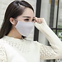 Maske Tragbar Atmungsaktiv Staubdicht Schutz Antivirus Hohe Qualität Chiffon Baumwolle Weiß / Rosa Rosa Dark Gray Grün Blau
