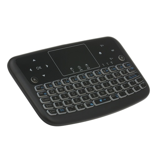 A36 Mini Clavier Sans Fil 2.4G Couleur Rétro-Éclairé Air Mouse Touchpad Clavier Pour Android TV Box Smart TV PC PS3