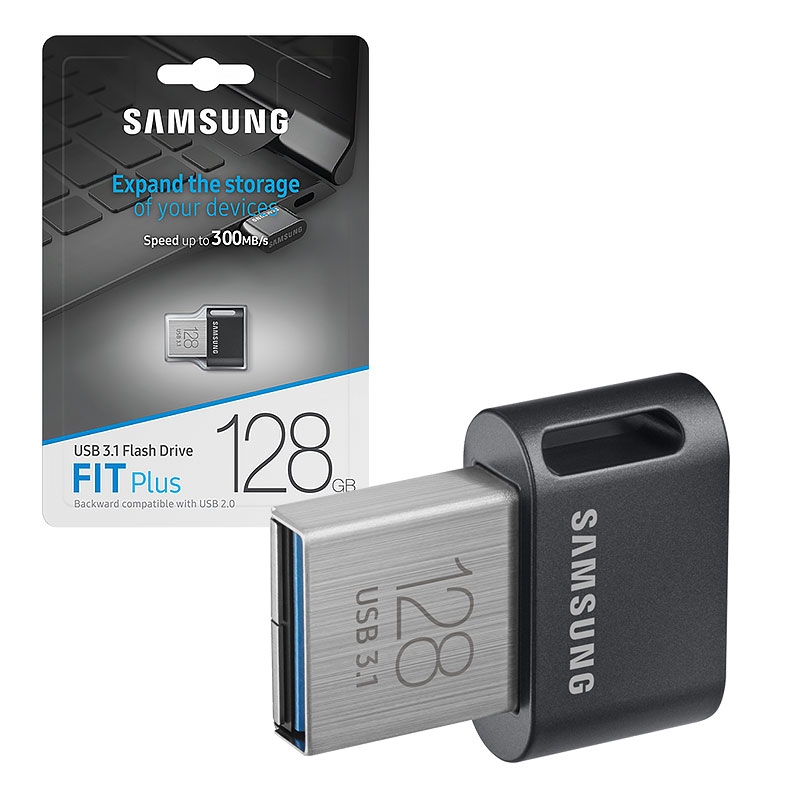 Samsung 128GB Fit Plus USB 3.1 Flash Drive 300MB/s - MUF-128AB/EU