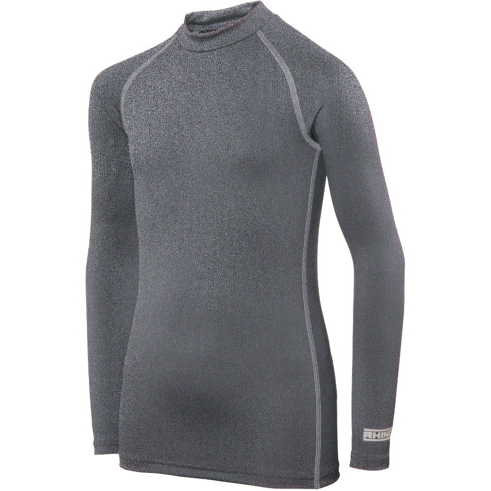 Rhino Boys Long Sleeve Quick Drying Turtleneck Baselayer Top SY/MY - (Chest 28/30')