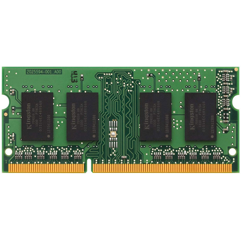 Kingston 4GB 1600MHz DDR3 204-Pin Non-ECC CL11 SODIMM Laptop Memory Module