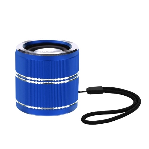 Portable Mini BT Wireless Speaker Heavy Bass Stereo Music Players Sound Box Hands-free Calls Loudspeaker Subwoofer Built-in Mic for iPhone/iPad/Andriod/Samsung/Laptops/Tablets