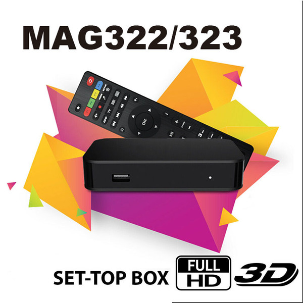 Mag322 Box Chipset BCM75839 512MB OS Linux3.3 Wifi H.265 HD Set Top TV Box
