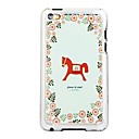 Lace Trojan Leather Vein Pattern Hard Case for iPod touch 4