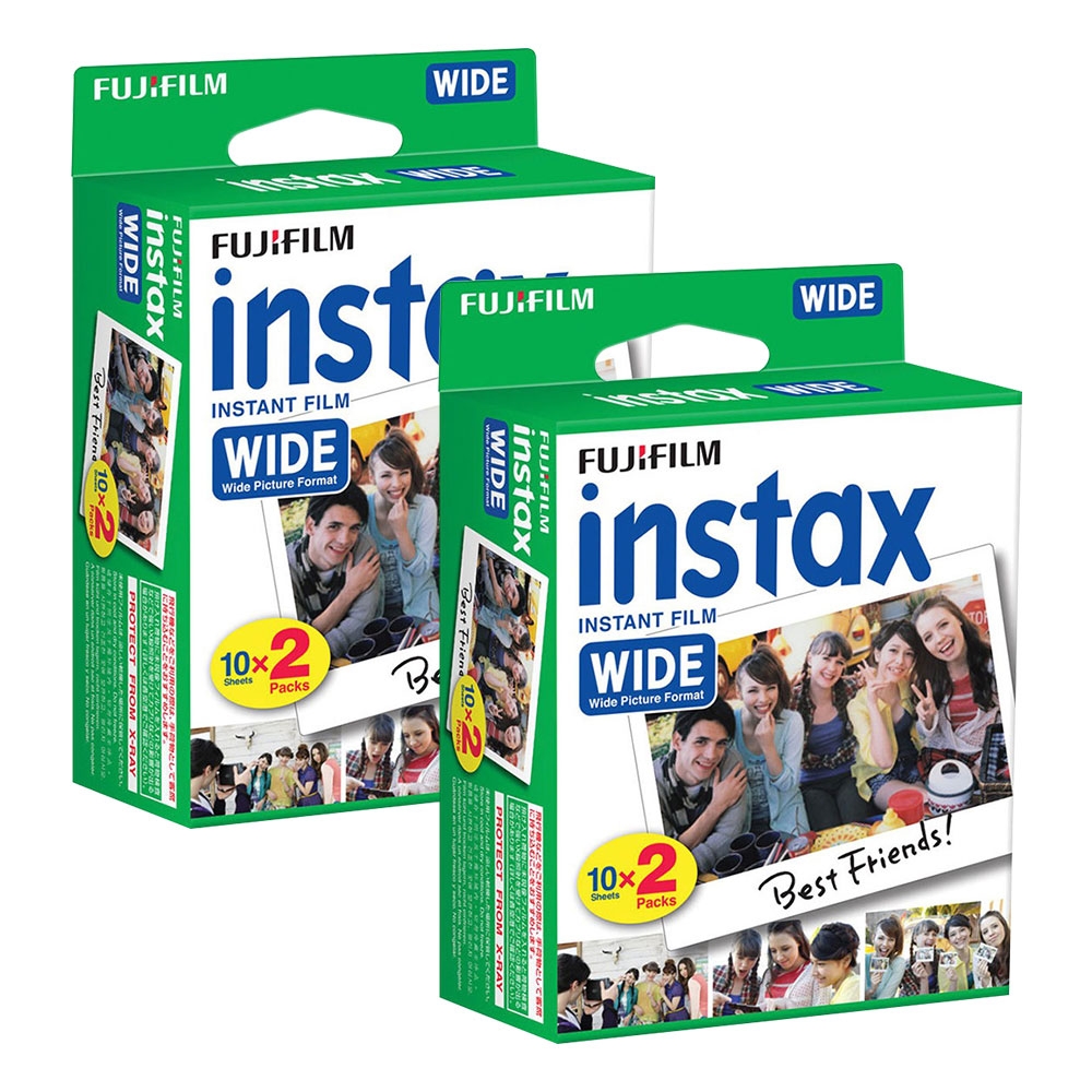 Fuji Instax Wide Picture Format Instant Film -  Value 40 Shot Pack