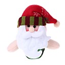 Father Christmas Bells Hang Adorn   (6PC)