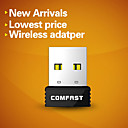 comfast 150mbps cf-wu712p super mini usb carte réseau sans fil avec le bouton WPS