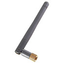 Replacement Wireless 2.4GHz 3dB SMA Network Antenna (Grey)